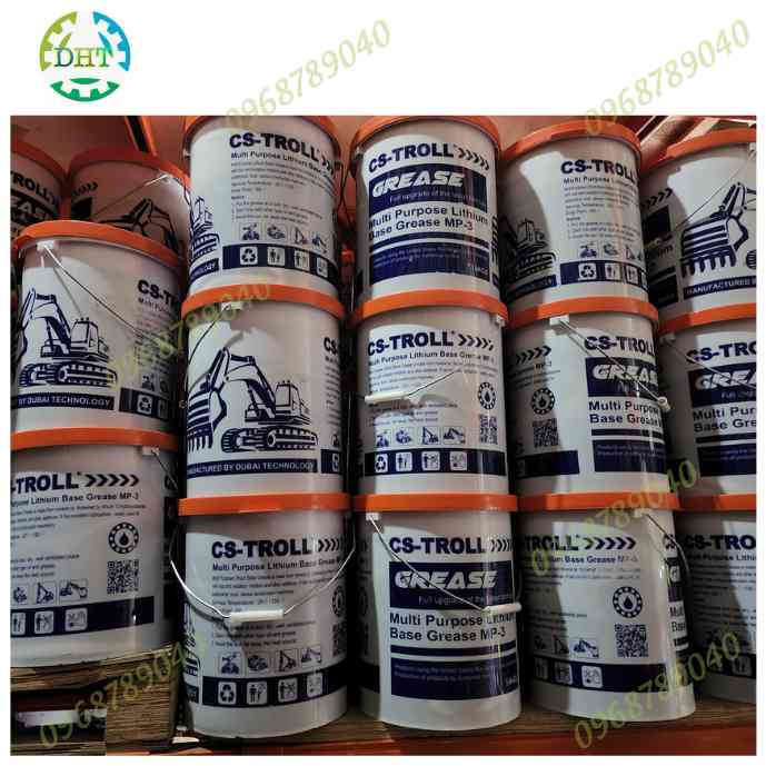 MỠ CS-TROLL CHỊU NHIỆT THÙNG 4KG LOẠI 380 ĐỘ