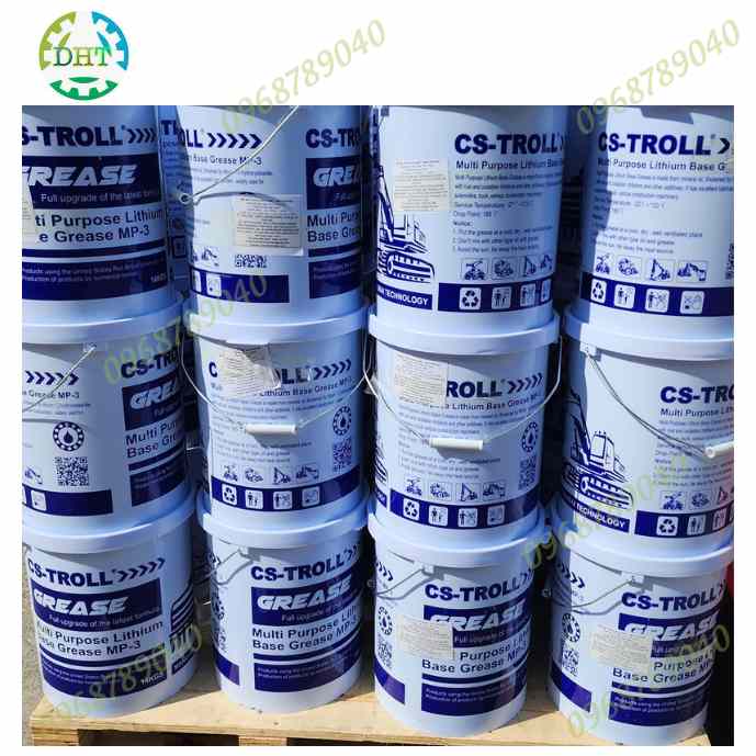 MỠ CS-TROLL CHỊU NHIỆT THÙNG 4KG LOẠI 380 ĐỘ