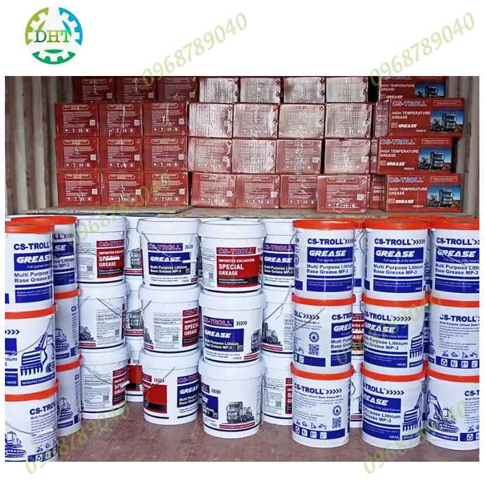 MỠ CS-TROLL CHỊU NHIỆT THÙNG 4KG LOẠI 380 ĐỘ