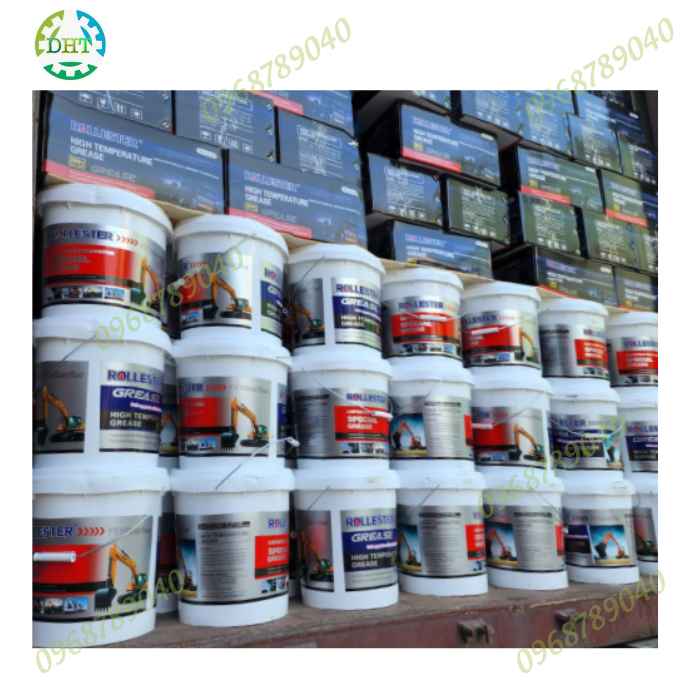 MỠ CHỊU NHIỆT ROLLESTER THÙNG 4KG LOẠI 180 ĐỘ