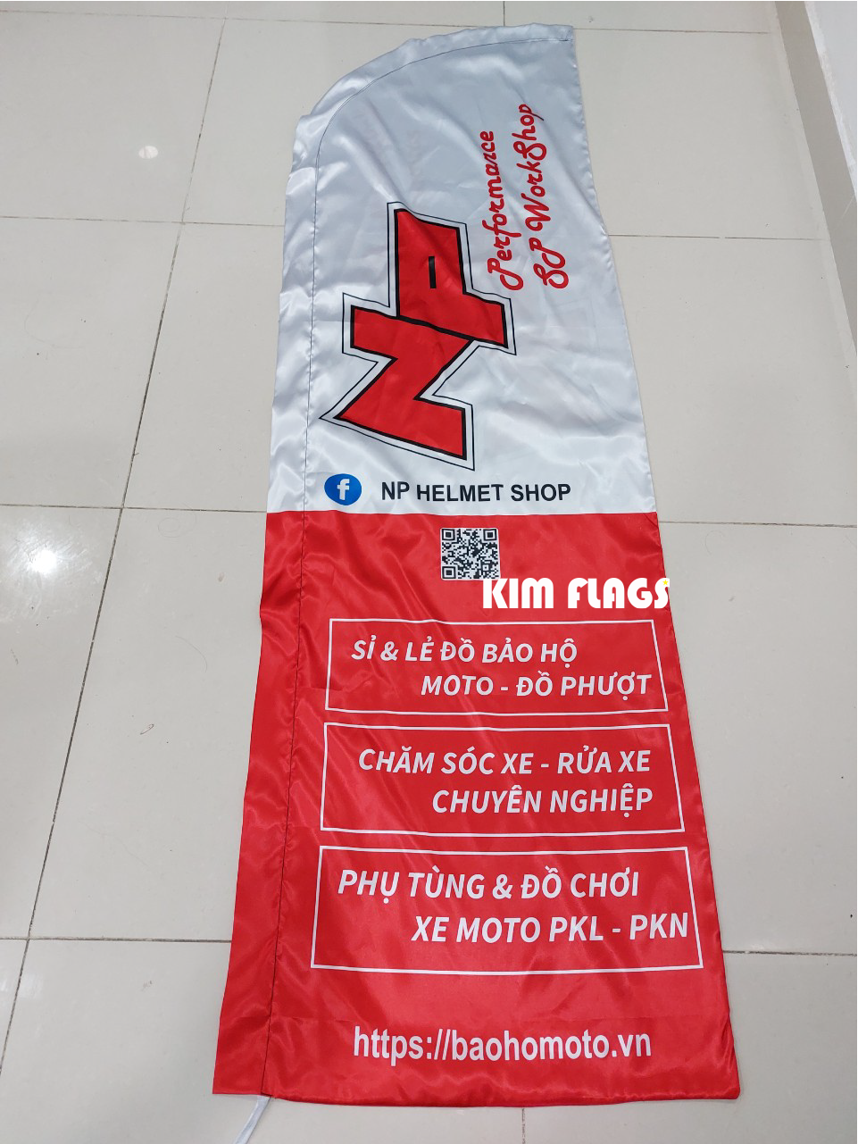 Cờ cánh buồm, cờ quảng cáo, cờ giọt nước