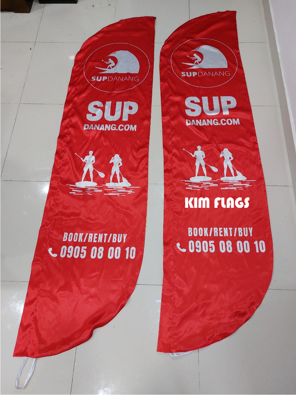 Cờ cánh buồm, cờ quảng cáo, cờ giọt nước